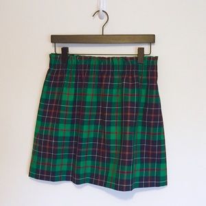 J.Crew City Mini Skirt in Dublin Tartan